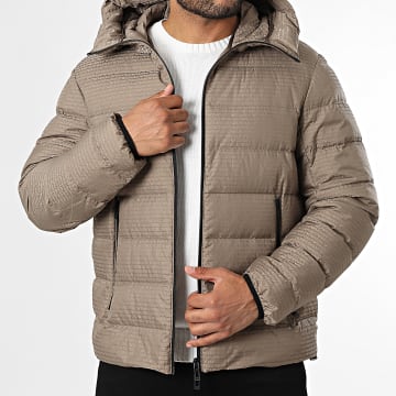 Emporio Armani - EM003043-AF15384 Abrigo con capucha beige