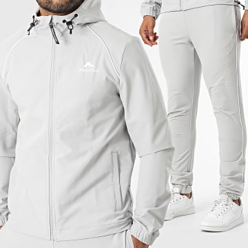 Helvetica - Chándal Wells Gris Claro