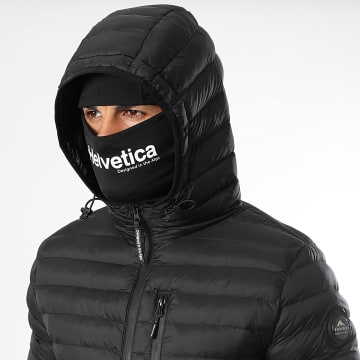 Helvetica - Nevada Kapuzenjacke Schwarz