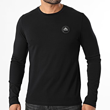 Helvetica - Camiseta manga larga Ajaccio Negro