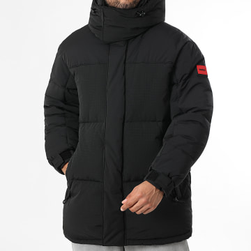 HUGO - Doudoune Capuche Longue Melmus 2541 50547890 Noir
