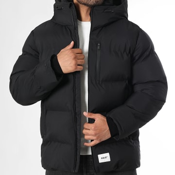 Khujo - Doudoune Capuche Zippée Silas 3 Noir