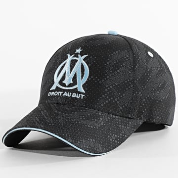 OM - Casquette Logo Graphic M25023 Noir Bleu Clair