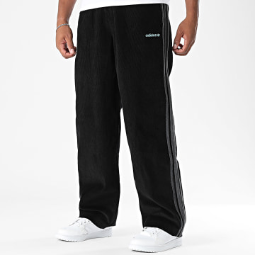 Adidas Originals - Pantalon Jogging Velours Cotelé A Bandes Corduroy JX3107 Noir