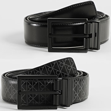 Calvin Klein - Cinturón reversible LV04D7027G Negro Gris