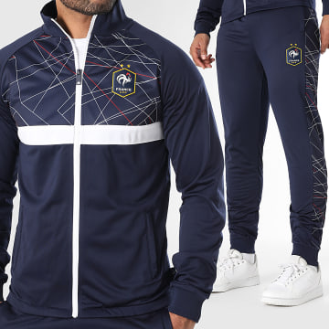 FFF - Tuta da ginnastica blu navy F25024