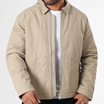 Jack And Jones - Veste Zippée Dover Worker Beige