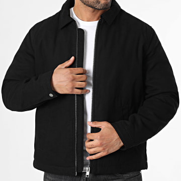 Jack And Jones - Veste Zippée Dover Worker Noir