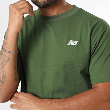 New Balance - T-Shirt Oversize Sport Essentials MT41509 Verde Caqui