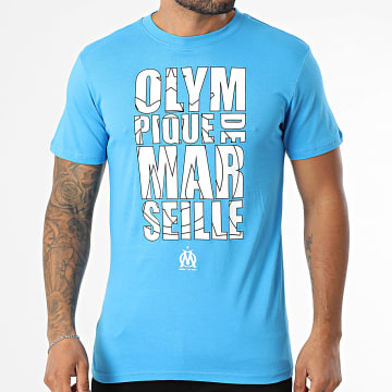 OM - Tee Shirt Big Logo M25004C Light Blue