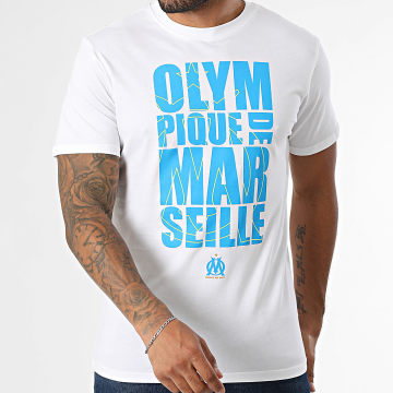 OM - Tee Shirt Big Logo M25003C White