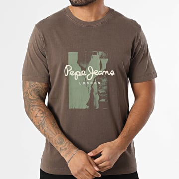 Pepe Jeans - Tee Shirt Murphy PM5010099 Marron