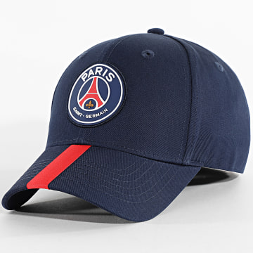 PSG - Casquette Logo P25132 Bleu Marine Rouge