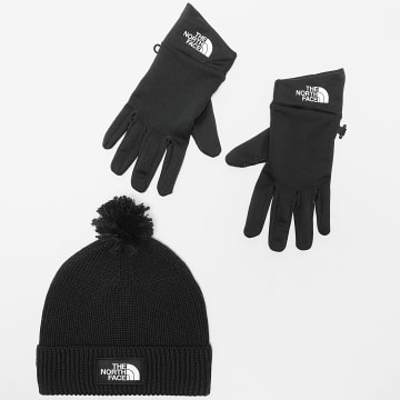 The North Face - Lot Bonnet Et Gant A8CHF A55KZ Noir