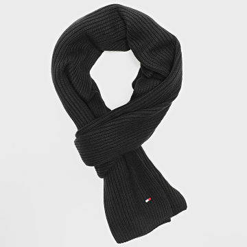 Tommy Hilfiger - Echarpe Flag Pima Cotton Cash 2847 Noir