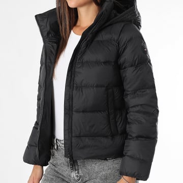 Tommy Hilfiger - Doudoubne Capuche Zippée Femme Down Casual 3581 Noir