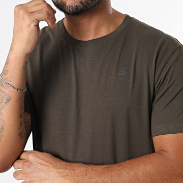 G-Star - Camiseta D16411-336 Marrón oscuro