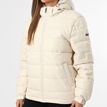 Guess - Plumífero con capucha Mujer M5BL0B-W2322 Beige