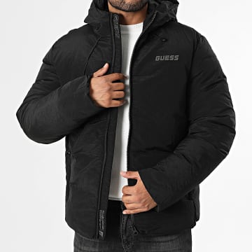 Guess - Doudoune Capuche Z5BL08-WGAC2 Noir