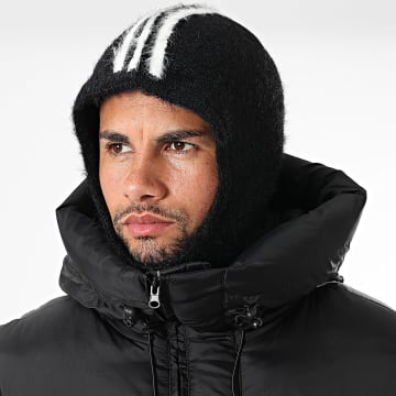 Adidas Originals - Cagoule A Bandes Balaclava JW7993 Noir Blanc