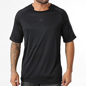 Adidas Sportswear - Tee Shirt A Bandes Teamgeist JX1537 Noir