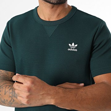 Adidas Originals - Tee Shirt Essential JW3513 Vert Bouteille