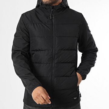 Blend - Evian Hooded Zip Jacket 20718763 Zwart