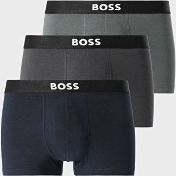 BOSS - Set Of 3 Boxers 50544263 Grey Anthracite Navy Grey