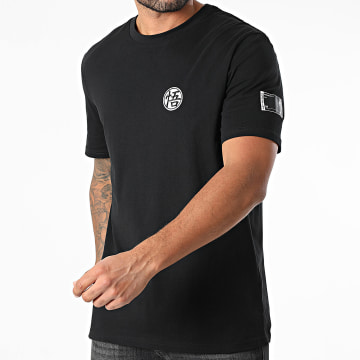 Dragon Ball Z - Maglietta oversize con distintivo Goku grande nero