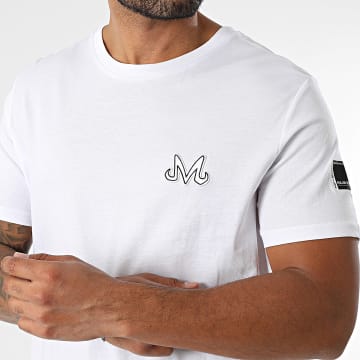 Dragon Ball Z - Maglietta oversize Large Patch ricamata Bu Bianco