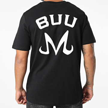 Dragon Ball Z - Maglietta oversize Badge Bu Back nero grande