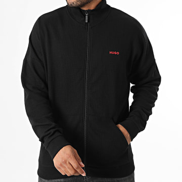 HUGO - Veste Zippée Waffle Austin 50556966 Noir