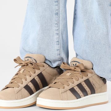 Adidas Originals - Baskets Femme Campus 00s JQ8289 Cardboard Off White Dark Brown