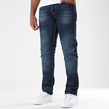Black Industry - Jeans Slim Fit Blu Scuro