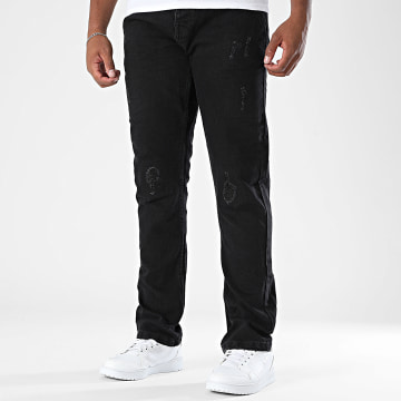 Black Industry - Jeans Slim 39 Schwarz