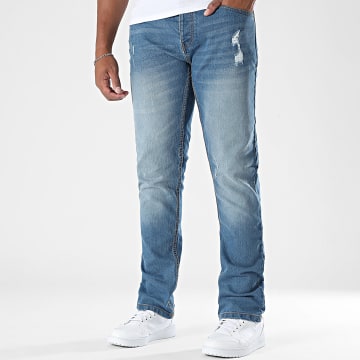 Black Industry - Slim Jeans 022 Blau Denim