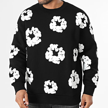 Classic Series - Crewneck Sweat 507 Negro Blanco