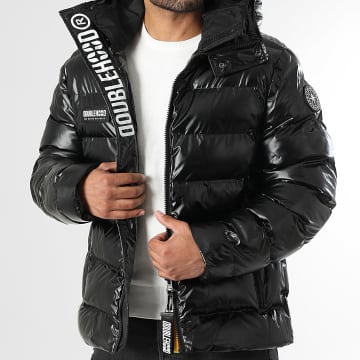 DoubleHood - Chaqueta con capucha Chrysler Negra