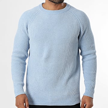 KZR - Pull 092 Bleu Clair Chiné