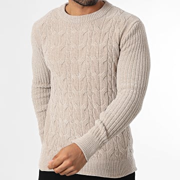 KZR - 078 Jersey Chiné Beige