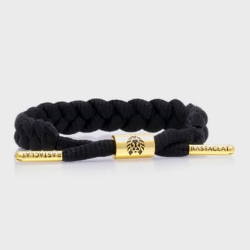 Rastaclat - Bracelet Onyx II Noir Doré