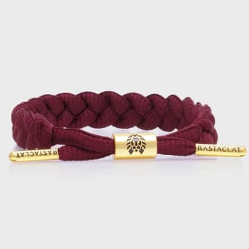 Rastaclat - Bracelet Merlot Bordeaux Doré