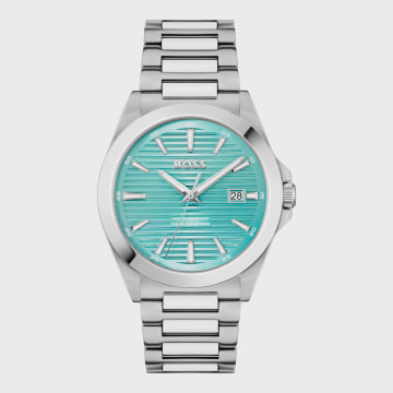 BOSS - Sport Lux Uhr 1514171 Silber Blau Türkis