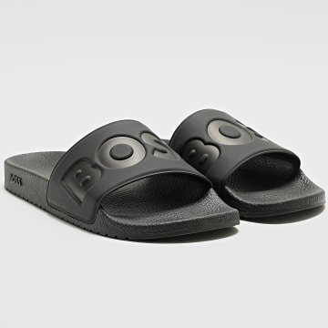 BOSS - Aryeh teenslippers 50536835 Zwart