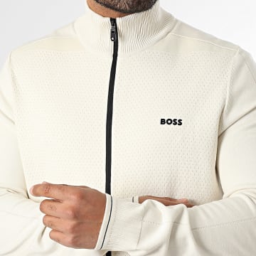 BOSS - Chaqueta con cremallera League 50547505 Beige claro