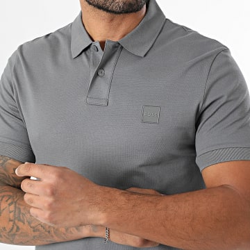 BOSS - Polo Slim Passenger a maniche corte 50507803 Grigio