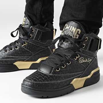 Ewing Athletics - Trainers Ewing 33 Hi X Rakim 1BM02398 Zwart Goud