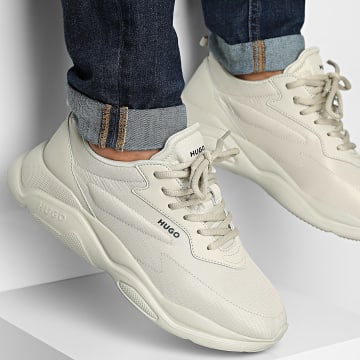 HUGO - Zapatillas Leon Runner 50552689 Beige claro