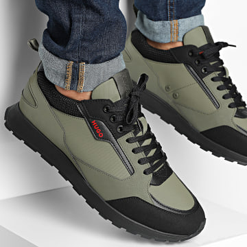 HUGO - Zapatillas Icelin Runner 50552643 Open Verde