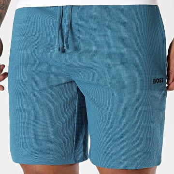 BOSS - Wafel joggingbroek 50535884 Blauw Eend